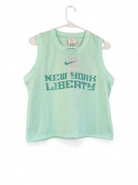 NWT Women's Nike Mint New York Liberty Mesh Tank Top Size Medium $55 MSRP